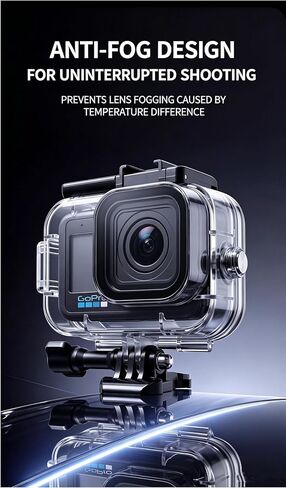 Waterproof Case for GoPro Mission 1 Pro/1,Dive Case Protective Shell Action Camera Accessories Diving Photography for GoPro Mission 1/Pro in Kuwait