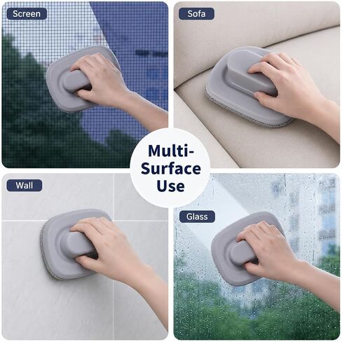 Mesh Screen Cleaning Brush Flat Multifunctional Design Portable Handheld Dust Removal Tool for Sofa, Wall, Carpet, Glass in Kuwait