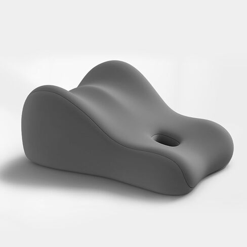 Ergonomic Memory Foam Furniture Pillow Pillowcase Suitable for Home Use, Ideal for Sitting and Lying, Foam Pillow Modern and Simple Style - Grey Beige in Kuwait