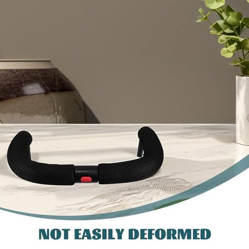 Lurrose Universal Stroller Guardrail Armrest Sponge Bar with Soft Comfortable Polyester Cover, Easy Installation Stroller Handlebar Crossbar Accessory for Travel Gear and Pram Protection in Kuwait