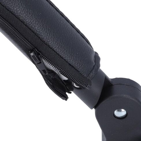 Fafeicy Baby Stroller Bumper Bar with PU Leather Cover Universal Stroller Crossbar 40cm Replacement Armrest Handle Quick Install for Daily Walks Shopping and Park Use in Kuwait
