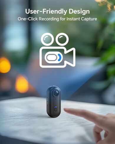 BOBLOV D7 2K Body Camera,128GB GPS 2 * 1950mAh Batteries with Charging Dock W4 4K Mini Body Camwith 360°Rotatable Clip & Magnetic Clip, 96 Minutes for Recording in Kuwait