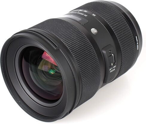 Sigma 24-35mm f/2 DG HSM Art Lens for Nikon F Includes Telephoto Lens and Wide Angle Lens, Filter Kit, Lens Cap Keeper and More [International Version] in Kuwait