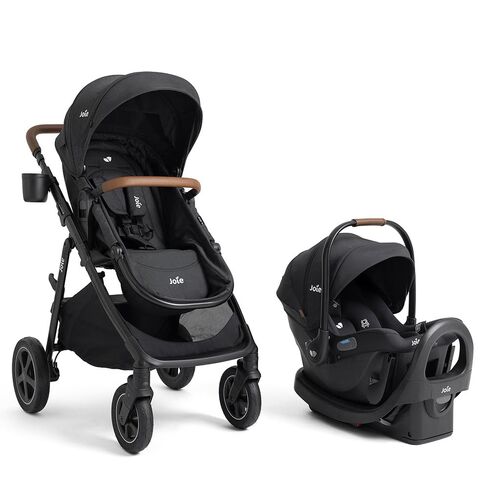 Joie Baby, Ginger DLX Travel System, 4-in-1 Stroller & Car Seat, Includes Lightweight Rue Infant Car Seat (Shale) in Kuwait