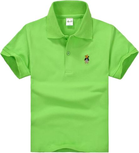 Shorts Sleeve Uniform Shirts for Girls,Boys Polo Shirts School Uniform top in Kuwait