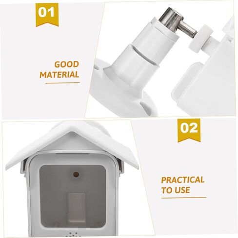Holibanna 1 Set Outdoor Camera Rain Cover Durable and Lightweight Protection for Weather Resistant Design for Harsh Conditions Easy to Clean and Maintain Essential for Long Term Outdoor Use in Kuwait