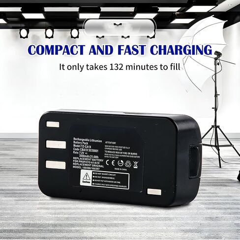 Replacement Li-ion Battery Compatible with Profoto Camera Flash A1/A1X/A10 Series (100498/100397) – 7.2V 3000mAh / 21.6Wh in Kuwait