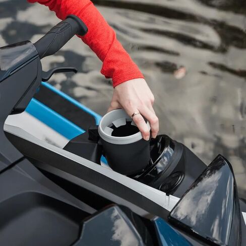 LinQ Cup Holder Replacement for Sea-Doo 295101230 295100935, Tool-Free Drink Holder Compatible with LinQ Front Supports & 13.5 US Gal (51L) LinQ Cooler, Fits Most Beverage Containers in Kuwait