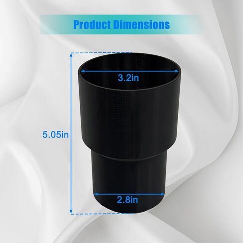 Cup Holder Adapter Compatible with Nuna Rava Car Seats, Upgraded Widened Design Fits Most Kids Water Bottles (Black) (1pc) in Kuwait