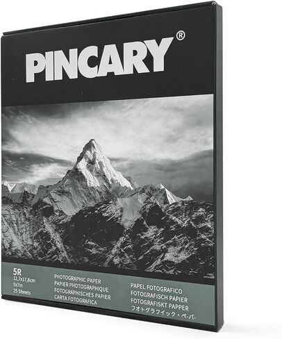 5x7 Pearl Surface Photography Paper, 25 Sheets - Archival Quality for Professional Wedding Portraits, Studio-Grade Inkjet Compatible Paper with Long-Lasting Color Retention for Gallery Exhibitions in Kuwait