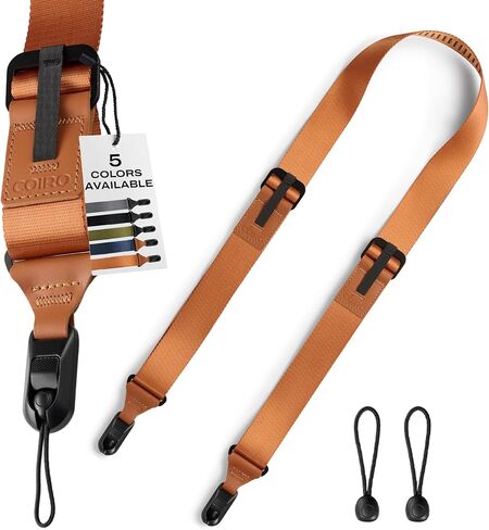 Quick Release Camera Strap for Photographers, Configurable as a Sling, DSLR SLR Adjustable Camera Shoulder Strap in Kuwait