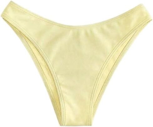 Womens Solid Color Summer Beach Bikini Bottom in Kuwait