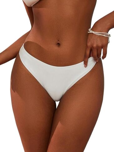Summer Women Solid Fit Bikini Bottom in Kuwait