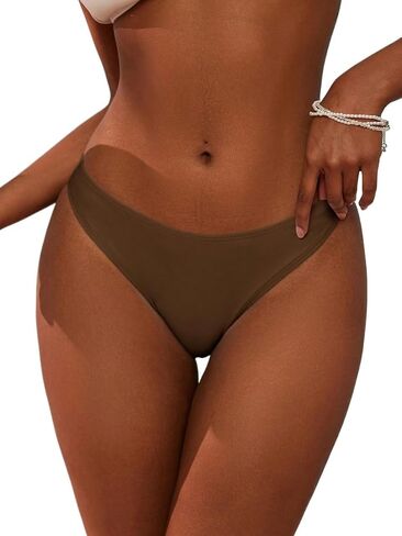 Women's Solid Color Sexy Bikini Bottom for Summer Beach in Kuwait
