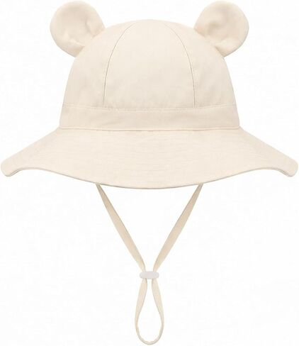Toddler Sun Hat 0-6-36 Months Baby Bucket Hat 3-8Y Girls Boys Kids Sun Hat Infant Newborn Sun Hat in Kuwait