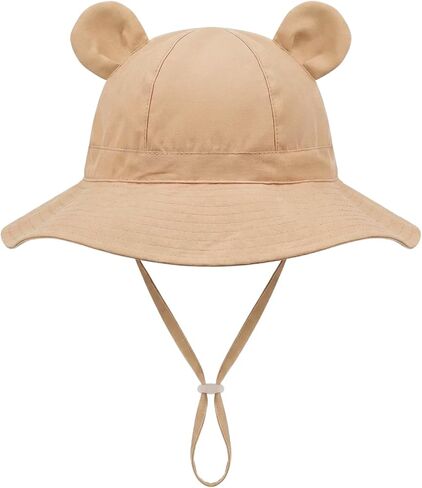 Toddler Sun Hat 0-6-36 Months Baby Bucket Hat 3-8Y Girls Boys Kids Sun Hat Infant Newborn Sun Hat in Kuwait