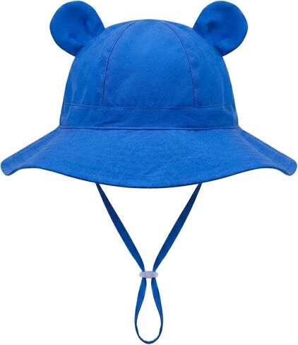Toddler Sun Hat 0-6-36 Months Baby Bucket Hat 3-8Y Girls Boys Kids Sun Hat Infant Newborn Sun Hat in Kuwait