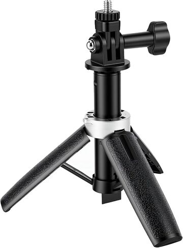 LICAEVEY Action Camera Selfie Stick Tripod, Extendable Portable Adjustable Height 31cm, with 1/4 Inch Screw and Anti Slip Grip, for Vlog Sports Photography Travel in Kuwait
