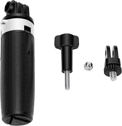 LICAEVEY Action Camera Selfie Stick Tripod, Extendable Portable Adjustable Height 31cm, with 1/4 Inch Screw and Anti Slip Grip, for Vlog Sports Photography Travel in Kuwait