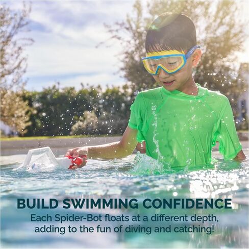 SwimWays Marvel Spidey and His Amazing Friends Float and Catch Game, Water Toy, Outdoor Toys, Marvel Pool Party Favors & Bath Toys for Kids Ages 5 & Up in Kuwait