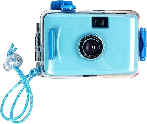 4 Pcs Disposable Waterproof Cameras for Snorkeling and Diving, 1.4 in (3.5 cm) Lens Film Cameras, Compact and Long-Lasting for Outdoor Sports, Travel, and Adventure in Kuwait