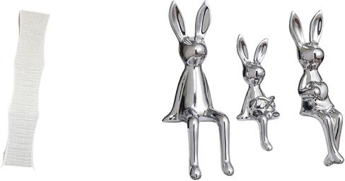 3 Statues Minimalist Floor Lamp Shade Light Cover Figurine Sculpture Creative Bedroom Sitting Statue Ornament Paper Ceramic Suitable for Children’s in Kuwait