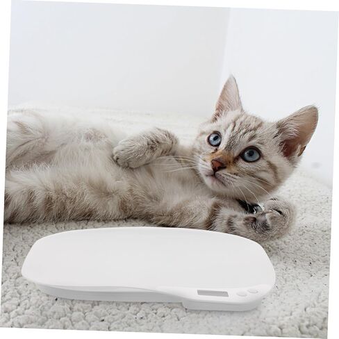 TOYANDONA Multi Functional Digital Pet Scale with Bright Display for Puppies Cats and Animals Portable Electronic Weighting Scale for Accurate Pet Food Medicine Measurement and Newborn in Kuwait