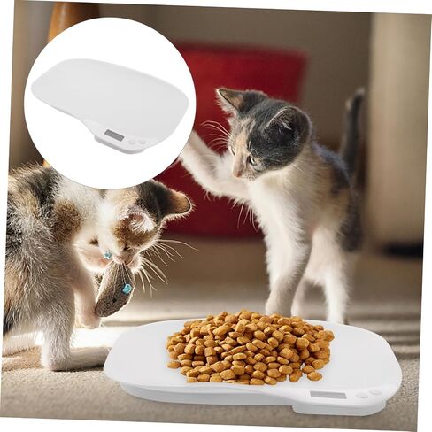 TOYANDONA Multi Functional Digital Pet Scale with Bright Display for Puppies Cats and Animals Portable Electronic Weighting Scale for Accurate Pet Food Medicine Measurement and Newborn in Kuwait