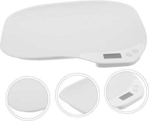 TOYANDONA Multi Functional Digital Pet Scale with Bright Display for Puppies Cats and Animals Portable Electronic Weighting Scale for Accurate Pet Food Medicine Measurement and Newborn in Kuwait