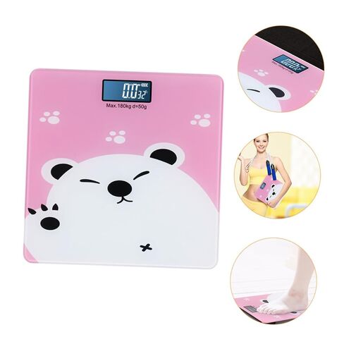 Kisangel Digital Cartoon Adult Weighing Scale Capacity High Precision Pressure Sensor LCD Display for Easy Reading Suitable for Boy Girl and Household Use in Kuwait