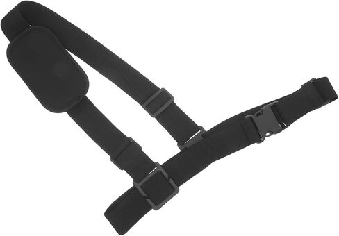 NUOBESTY Adjustable Radio Chest Mount Harness Strap with Buckle for Body Camera and Interphone – Firefighter and Security Team Shoulder Harness Support for Inspection Use in Kuwait