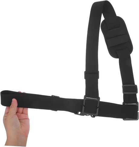 NUOBESTY Adjustable Radio Chest Mount Harness Strap with Buckle for Body Camera and Interphone – Firefighter and Security Team Shoulder Harness Support for Inspection Use in Kuwait