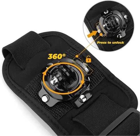 Shoulder Strap Chest Harness for 360 Degree First Person View in Outdoor Activity Chest Adapter in Kuwait