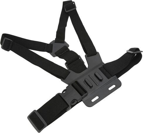Adjustable Action Camera Chest Mount Harness Elastic Mobile Phone Chest Strap for Hands Free Recording Compatible with Action 5 4 3 2 1 MUSON Levin in Kuwait