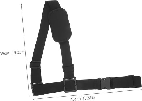 Adjustable Radio Shoulder Strap and Body Camera for Security Personnel, Outdoor Event Staff, and Emergency Workers – Over-the-Shoulder Wearable Mount Single Strap Design in Kuwait