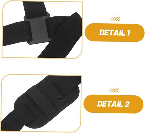 Adjustable Radio Shoulder Strap and Body Camera for Security Personnel, Outdoor Event Staff, and Emergency Workers – Over-the-Shoulder Wearable Mount Single Strap Design in Kuwait