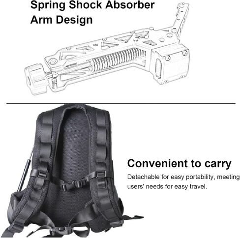 Camera Stabilizer Vest, Camera Support Vest Stabilizer for 3 Axis Handheld with 3-18KG Load Capacity for Filmmakers Professional Photography in Kuwait