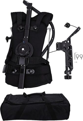 Greensen Camera Support Vest Camera Stabilizer, Vest Hook for 3 Axis Stabilizer up to 18KG Load with Adjustable Straps for Professional Filmmakers Photographers in Kuwait