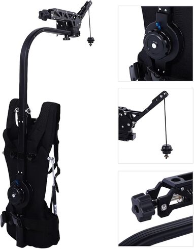Camera Stabilizer Vest with Adjustable Frame for 3-Axis Gimbal – Professional Cinematic Support Vest System for DSLR, Mirrorless & Cinema Cameras (3–18 kg Load Capacity) in Kuwait