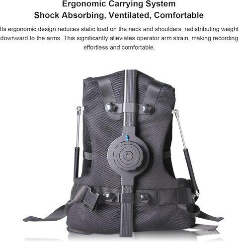 Camera Stabilizer Vest with Adjustable Frame for 3-Axis Gimbal – Professional Cinematic Support Vest System for DSLR, Mirrorless & Cinema Cameras (3–18 kg Load Capacity) in Kuwait