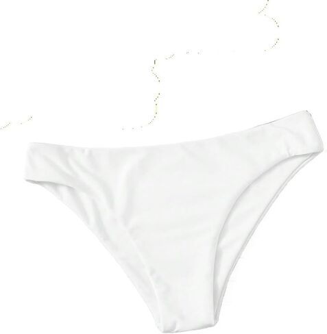 Womens Summer Beach Solid Swimming Panty in Kuwait