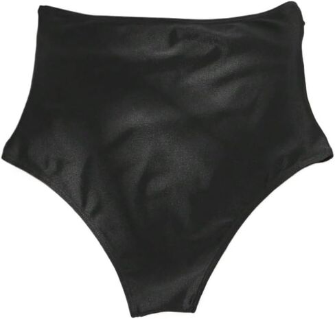 Womens Summer Beach Ruched High Waisted Bikini Panty in Kuwait