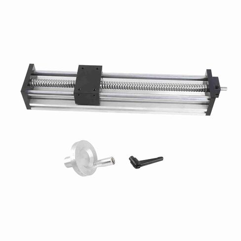 High Precision Linear Sliding Rail 300mm Manual Sliding Table for CNC Ball Screw with Crank for Mechanical Equipment Positioning in Kuwait
