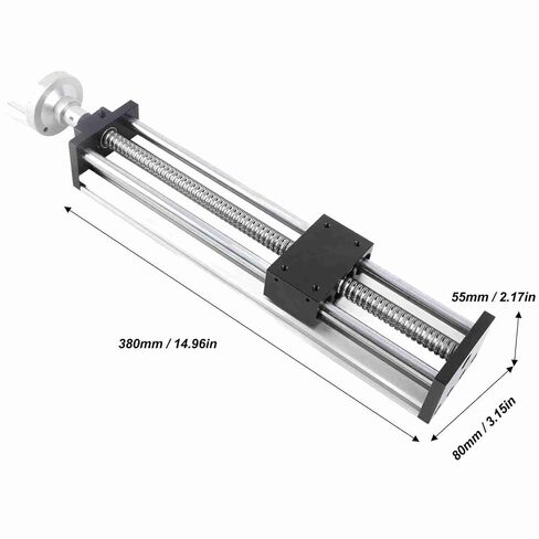 High Precision Linear Sliding Rail 300mm Manual Sliding Table for CNC Ball Screw with Crank for Mechanical Equipment Positioning in Kuwait