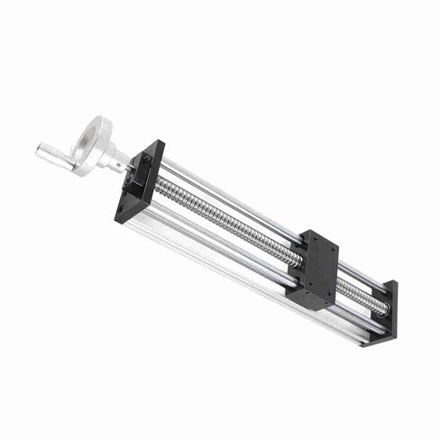 High Precision Linear Sliding Rail 300mm Manual Sliding Table for CNC Ball Screw with Crank for Mechanical Equipment Positioning in Kuwait