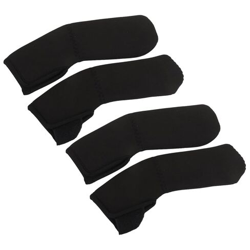 Toddmomy 2 Pairs Stroller Replacement Handle Cover, Black Cloth Curved Pushchair Handle Sleeve Anti-Cracking and Insulation Features for Summer Use on Newborn Strollers in Kuwait