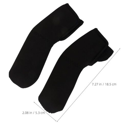Uonlytech 2 Pairs Stroller Handlebar Cover Replacement Handle Sleeve for Pushchair, Machine Washable Cloth Anti-Cracking Dust Proof Grip Protector for Summer Outings in Kuwait