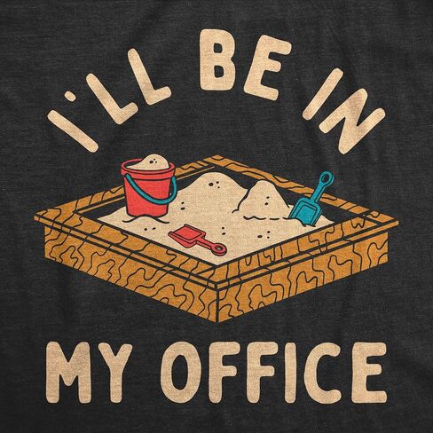 Toddler Ill Be in My Office Sandbox Funny T Shirt Young Kids | Funny Kids Shirts, Graphic Apparel for Toddler, Cool Apparel, Super Soft Blend, Childrens Graphic Tees in Kuwait
