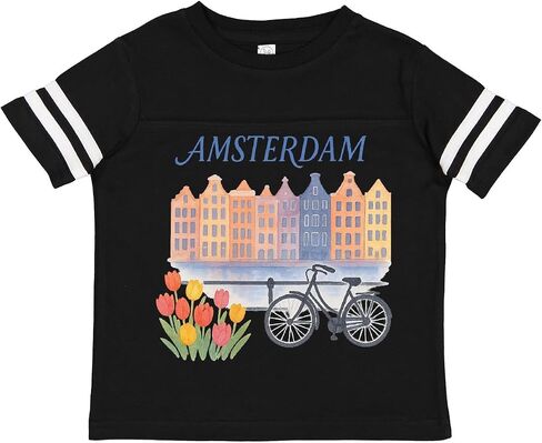 inktastic Amsterdam Netherlands Toddler T-Shirt in Kuwait