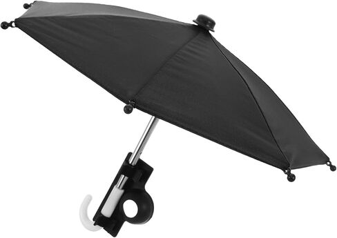 Artibetter Universal Car Phone Sun Shade Umbrella with Clamp-on Design, Anti-Slip Metal and Polyester Fiber Holder for Multivehicle Use, Navigation, and Damage-Free Installation in Kuwait